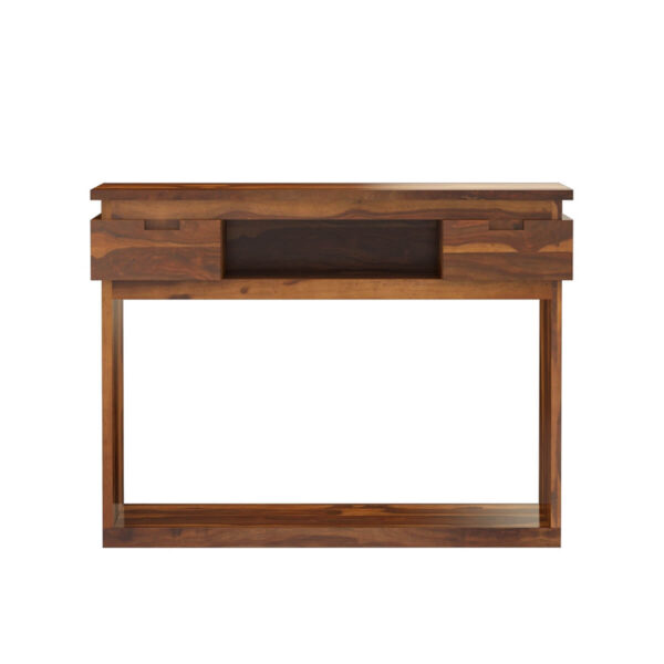 Exelon solid wood console table - Image 2