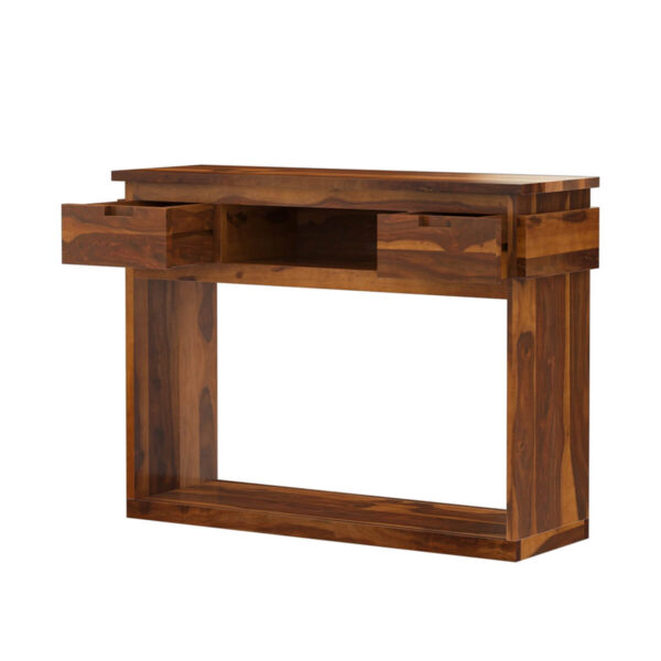 Exelon solid wood console table - Image 3