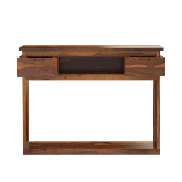 Exelon solid wood console table - Image 4