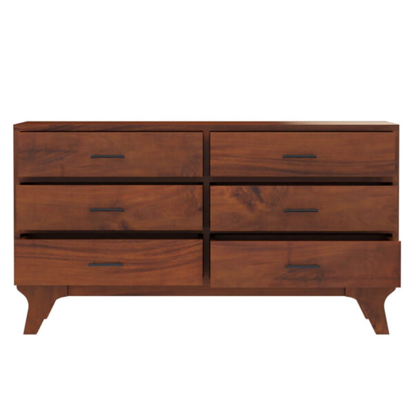 Lumix edge solid acacia wood dresser - Image 4