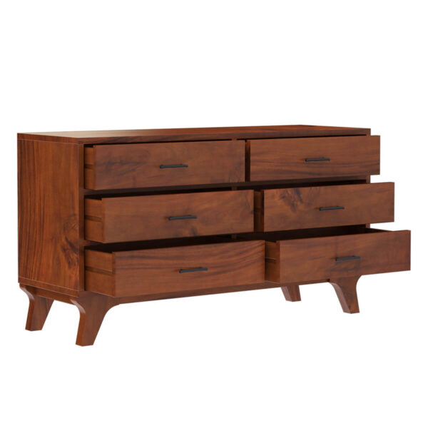 Lumix edge solid acacia wood dresser - Image 5