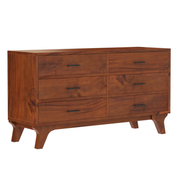 Lumix edge solid acacia wood dresser - Image 6