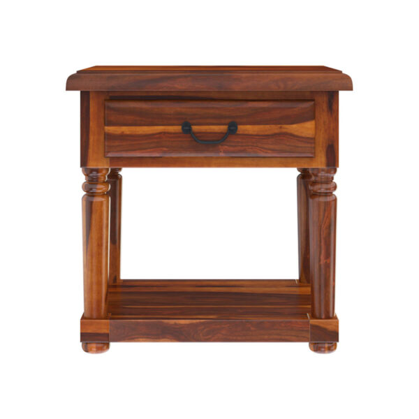 Fortix solid wood end table - Image 2