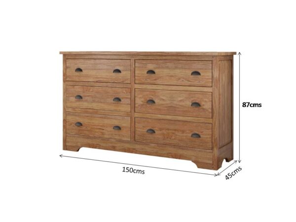 Orlix solid wood dresser - Image 5