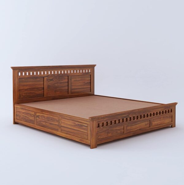 sheesham wooden bed