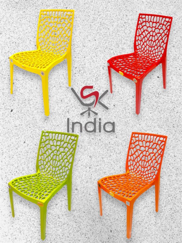 SPIDER PLASTIC CHAIR (CAFE CHAIR ,OUTDOOR CHAIR )