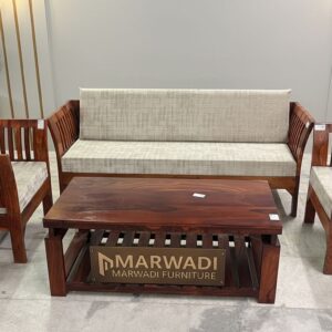 wooden sheesham sofa